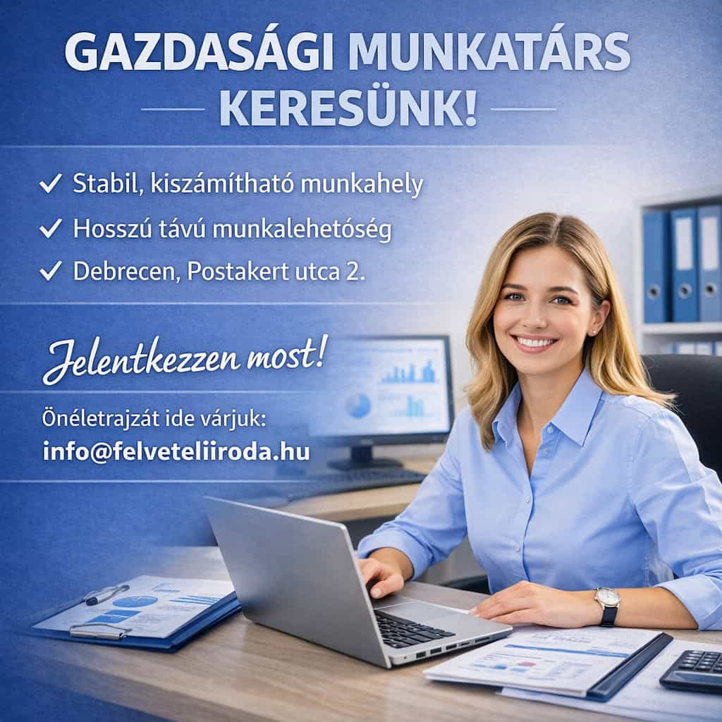 Szent Bazil Középiskola Gazdasági munkatárs – álláshirdetés Debreceni tagintézmény Hírek