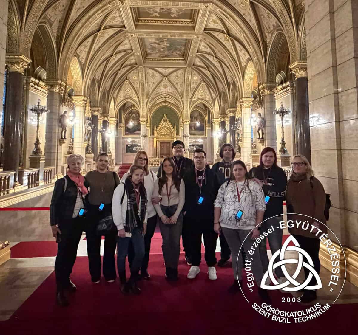 Szent Bazil Középiskola Parlamenti szakmai látogatás a Szent Bazil Technikum nyíregyházi diákjaival Hírek Nyíregyházi Tagintézmény