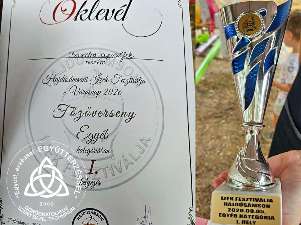 Szent Bazil Középiskola Erős évkezdés: Első hely Hajdúsámsonban! Debreceni tagintézmény Hírek Szent Bazil Szent Bazil Görögkatolikus Középiskola Versenyereredmények